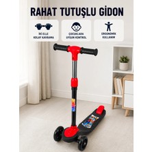 Uravas Store Kız ve Erkek Çocuk Scooterı 3 Tekerlekli Dengeli ve Kolay Kullanımlı Skuter
