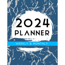 Ozka Concept 2024 Planner: Weekly And Monthly