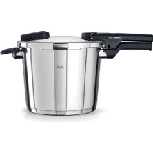 Ozka Concept Fissler Vitaquick/düdüklü Tencere (6 L, Çap 22 Cm) Paslanmaz Çelik Düdüklü Tencere, 2 Pişirme Kadem