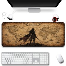 Sonictouch Klavye Mousepad 40X90CM Dikişsiz Pürüzsüz Sıvı Geçirmez Kaymaz Taban Dünyanın Eşiğinde