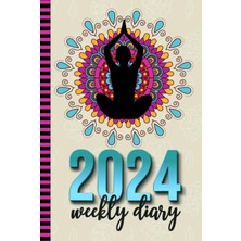 Ozka Concept Independently Published 2024 Weekly Diary: Hardcover / 6x9 Dated Personal Organizer/daily Scheduler