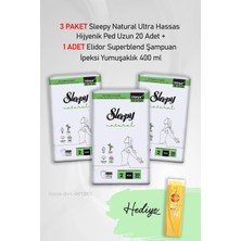 Ozka Concept Sleepy Ultra Hassas Hijyenik Ped Uzun 20 Adet X3 Elidor 400 ml