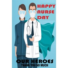 Ozka Concept Happy Nurse Day Our Heroes Thank You So Much - Thank You For Your Giving And Caring: Nootebook For