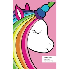 Ozka Concept Unicorn - Ruled Pages - 5x8 - Premium: (Red Edition) Fun 96 Ruled/lined Pages (5x