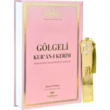 Furkan Neşriyat Gölgeli Pembe Kuranı Kerim Orta Boy