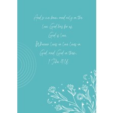 Ozka Concept Independently Published Scripture Study - Journal - 1 John Cover: 7X10" Space For Your Prayer, Note