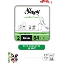 Ozka Concept Sleepy Naturel Günlük Ped 64LÜ Rosie