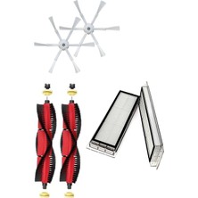 Ozka Concept Lin Grup S5 Max S6 Maxv S6 Pure 6 Kollu Yan Fırça Hepa Filtre Seti N1