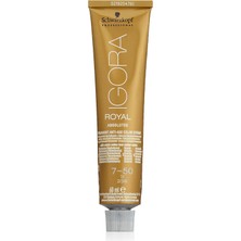 Ozka Concept Schwarzkopf Igora-Saç Boyası -Royal Absolutes 7-50 Kumral-Doğal Altın 4045787282498