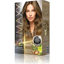 Ozka Concept Maxx Deluxe Beauty Expert Hair Color (Kerati̇n)'li̇ 1 Kutu (2 x 50 Ml) (Yoğun Küllü Kumral 8.11)