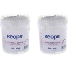 Ozka Concept Keops Pamuklu Kulak Çubuğu 2 x 100'LÜ