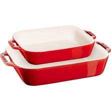 Ozka Concept Staub, Fırın Kabı Seti, 2'li, Dikdörtgen, Ceramic By Staub