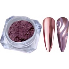 Ozka Concept Hb Tasarım Ayna Tirnak Krom Tozu No: 003 Roze