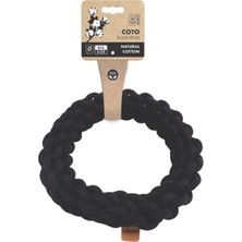 M-Pets Coto Black Rıng 25CM Örgü Halka Oyuncak