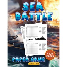 Ozka Concept Independently Published Sea Battle Paper Game: Battleship Paper Game Grid | Activity Book For Kids,