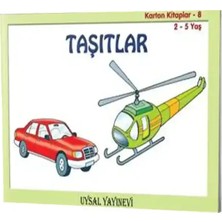Taşıtlar - Karton Kitap 8 - 2-5 Yaş