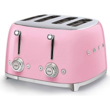 Ozka Concept Smeg TSF03PKEU Ekmek Kızartma Makinesi, Pembe