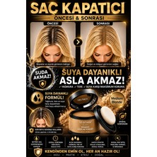 Blue Skin Care Kapatıcı Yeni Nesil Saç Dolgunlaştırıcı Orta Sarı Pudra | Seyrek Sakal Saçlar için Saç Fiberi | Suda Çıkmaz beyaz saç kapatıcı