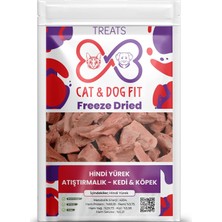 Ozka Concept Freeze-Dried Hindi Yürek Atıştırmalık MAMA%100 Doğal Katkısız Ödül (1 Paket)