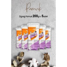 Ozka Concept Lux Zigzag Pamuk 200 gr x 5 Adet