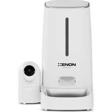 Ozka Concept Xenon Akıllı Mama Kabı (Kameralı) | 2mp Gece Görüş Çelik Kase Çift Yönlü S