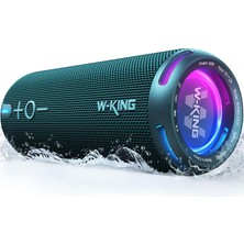 Ozka Concept W-King D320 Hoparlör, 40W 360° Surround Boombox, 24 Saate Varan Çalma Süresi, IP67, Kablo