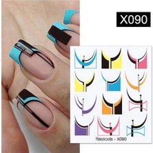 Ozka Concept Tırnakmania Su Transferli Nail Sticker X090 (52340-10) 3931