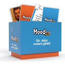 Ozka Concept Desmond Mooduna Göre Komik Mood Oyunu, Arkadaş Aile Için Kutu Oyunu, Kart Oyunu, 216 Kart