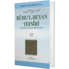 Tuğra Neşriyat Ruhul Beyan Tefsiri 17. Cilt