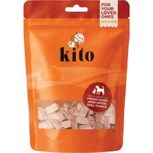 Ozka Concept Kito Freeze Dried Hindi Göğüs Ödül MAMASI%100 Doğal, Glutensiz 30 Gr(Dog Treat)