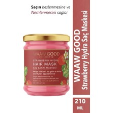 Ozka Concept Strawberry Hydra Saç Bakım Maskesi, Saç Kremi, 210 ml