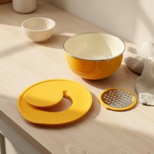 Ozka Concept Bambum Nostalji Karıştırma Kabı Hardal 24 cm