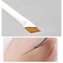 Ozka Concept Profesyonel Ultra-Ince Düz Eyeliner Makyaj Fırçası Eyeliner Çekme Aparatı Göz Kalemi Fırçası