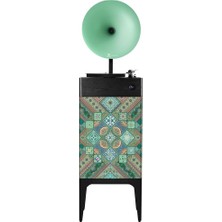 Ozka Concept Fennessy I5 Hoparlörlü 110W Hi-Fi Pikap Plakçalar Turntable, Miracle National Libra