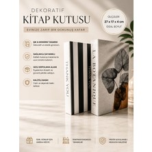 Nariba 2'li Dekoratif Kitap Kutu
