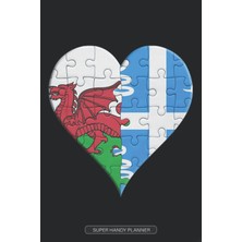 Ozka Concept Planner: Welsh Martiniquais Flag United Heart Jigsaw Puzzle Flags Of Wales Martinique