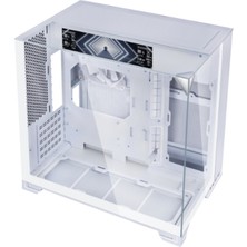 Lian Li O11 Vision M Digital Beyaz Mid Tower Matx Kasa (G99.O11VMDW.00)