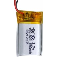 Uravas Store Powermaster 501825 3.7 Volt 150 Mah Lityum Polimer Pil