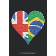 Ozka Concept Planner: British Brazilian Flag United Heart Jigsaw Puzzle Flags Of Great Britain Brazil