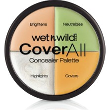 Ozka Concept Wet N Wild Coverall Concealer Palette Kapatıcı Paleti