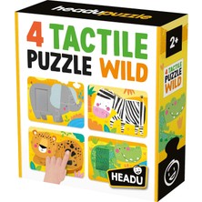 Ozka Concept Headu 4 Tactıle Puzzlee Wıld (+2 Yaş)