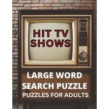 Ozka Concept Independently Published Hit Tv Shows Large Print Word Search Puzzles For Adults