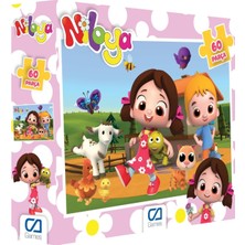 Ozka Concept Ca Niloya - Çiftlikte Temalı 60 Parça 34X24CM Çocuk Puzzle Yapboz