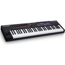 Ozka Concept M-Audio Oxygen Pro 61-61 Tuşlu USB Midi Klavye Controller, Ritim Pedleri, Midi Atanabilir Düğmeler,