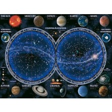 Ozka Concept Ravensburger 1500P Puzzle Gök Haritası, Yapboz