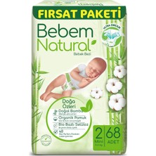 Ozka Concept Bebem Bebek Bezi Mini 2 Beden Fırsat Paketi 68 Adet