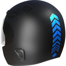 Ozka Concept 2 Adet Kask, Araba Ayna Azur Kask Sticker
