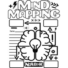 Ozka Concept Independently Published Mind Mapping Notebook: Visual Thinking Workbook With Blank Mind Map Templat