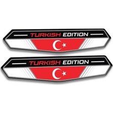 Ozka Concept Turkish Edition Türk Bayraklı 3D Sticker
