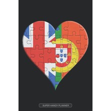 Ozka Concept Planner: British Portuguese Flag United Heart Jigsaw Puzzle Flags Of Great Britain Portugal